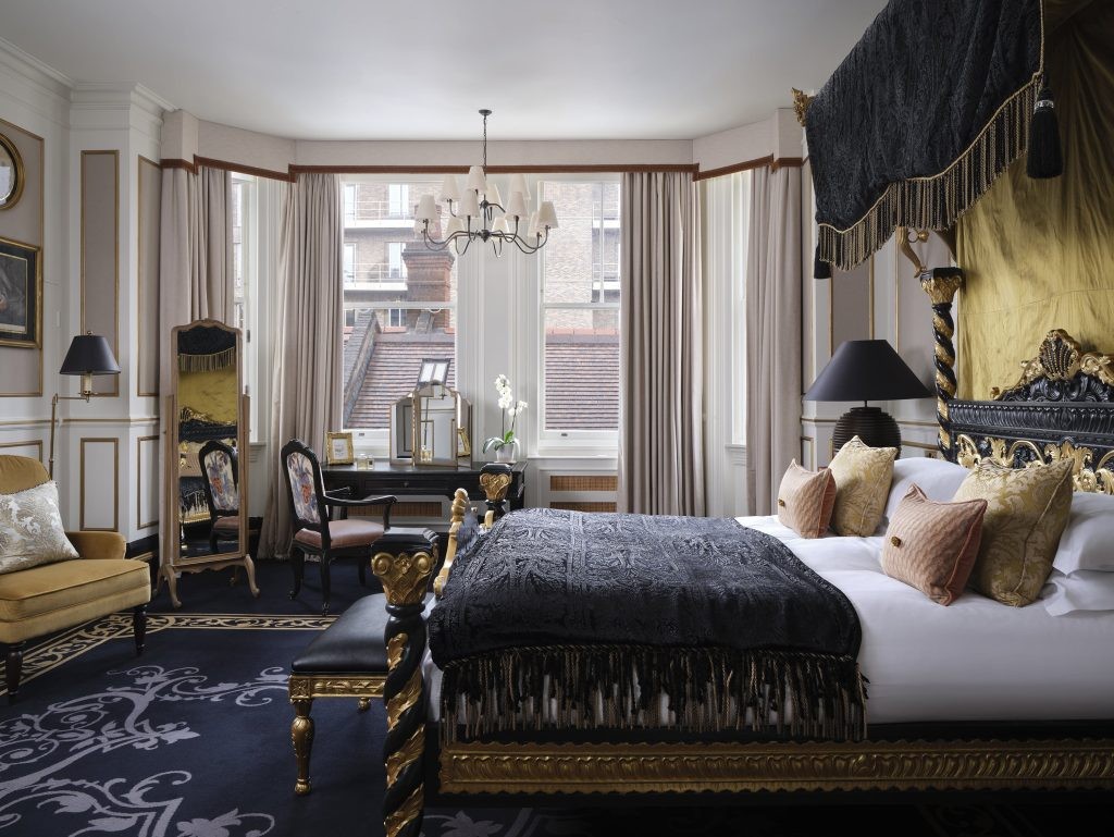 Distinct boutique hotel room with character